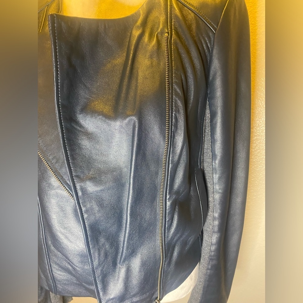 Lou & Grey Genuine Leather Jacket - Picture 8 of 10